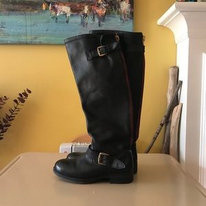 Steve Madden Leather Riding Boots